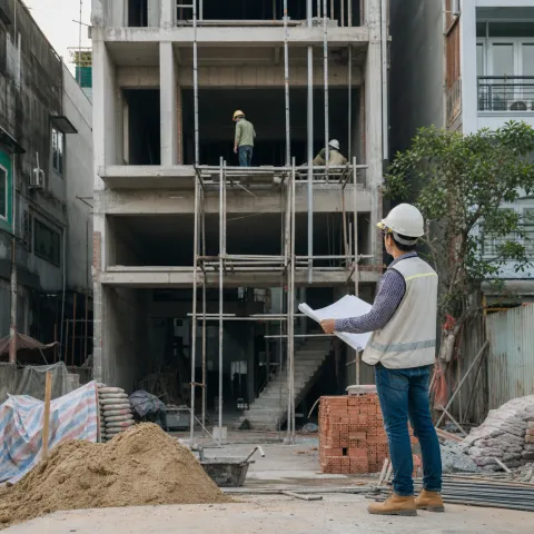 Tổng thầu thi công nhà ở trọn gói tại Hà Nội: chọn đúng để kiểm soát chất lượng và phát sinh