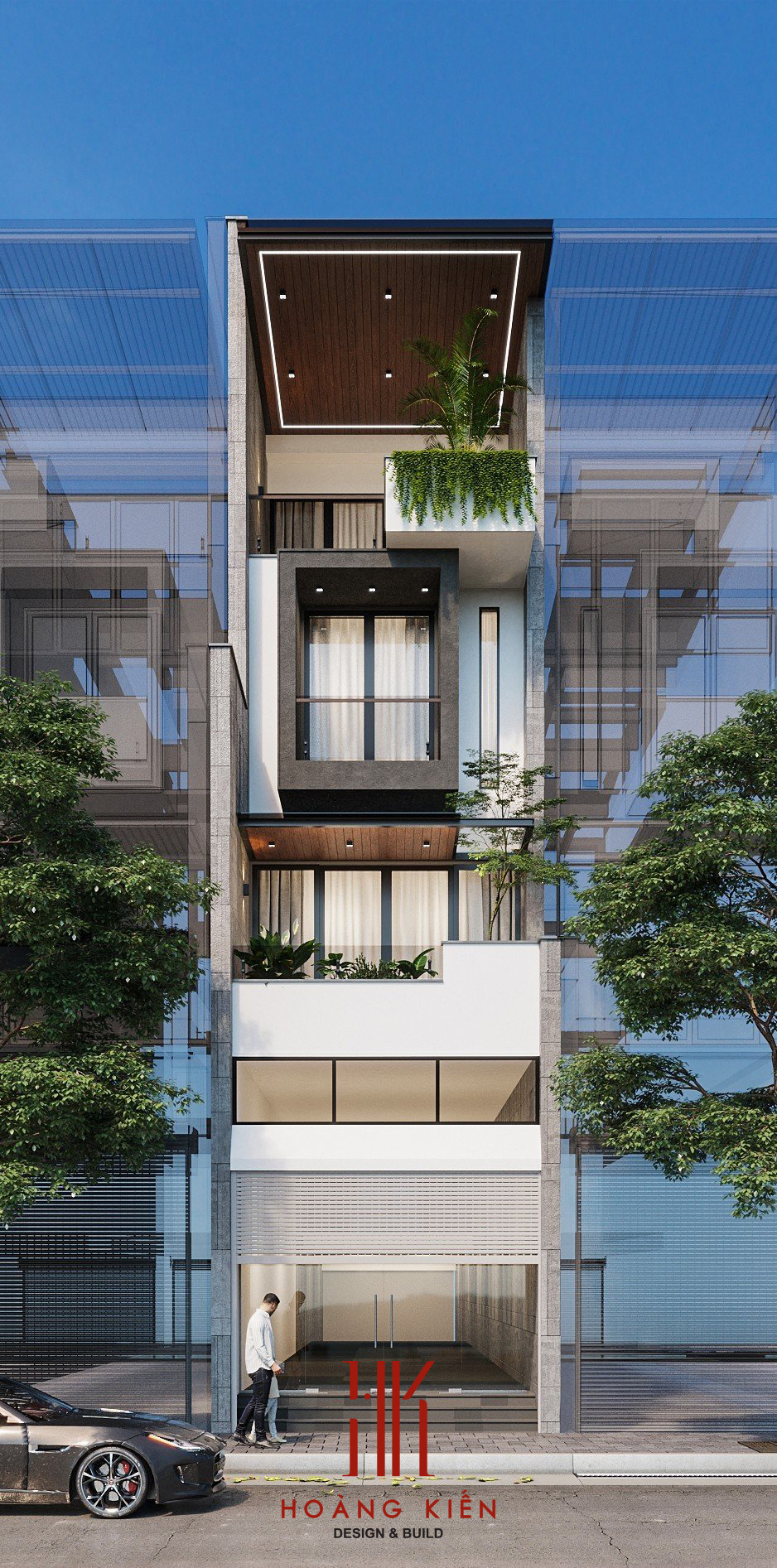 thi công nhà liền kề