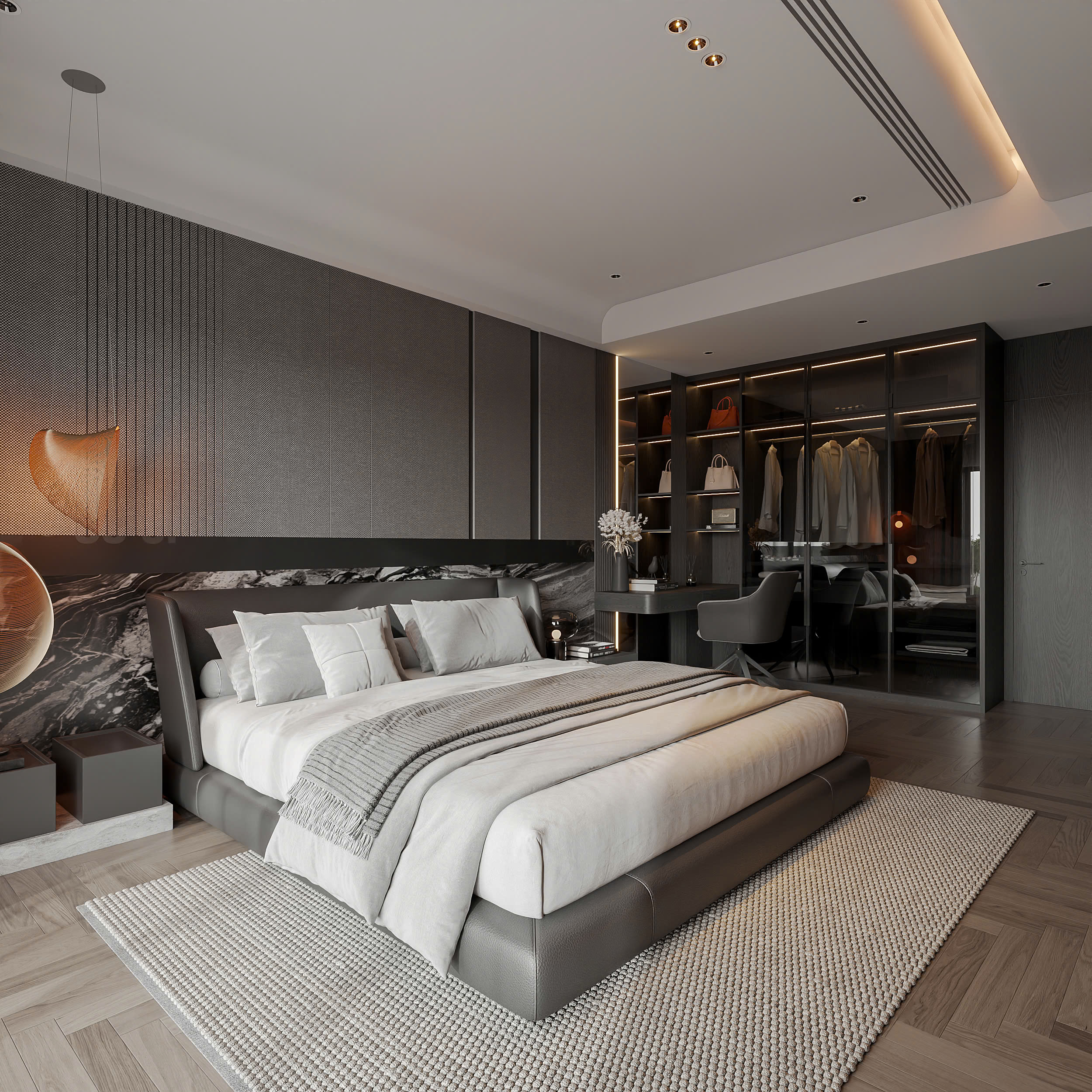thiết kế nội thất phòng ngủ