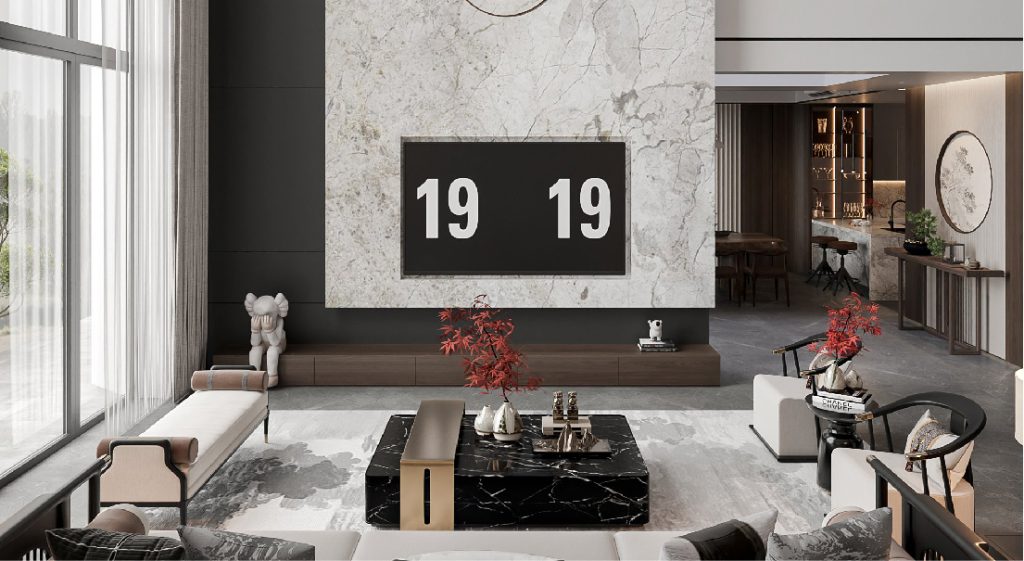 thiết kế phòng khách đẹp hiện đại