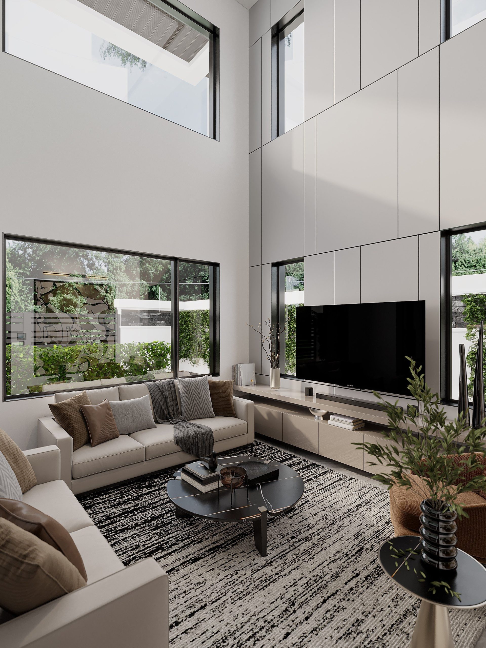 thiết kế phòng khách đẹp hiện đại