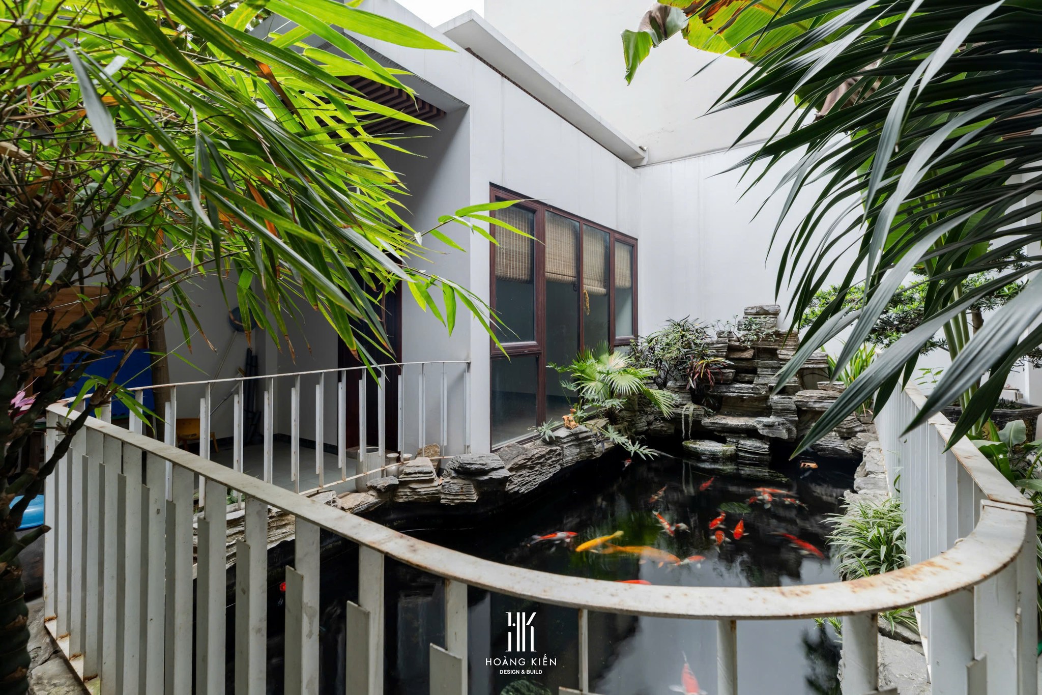 thi công biệt thự sân vườn