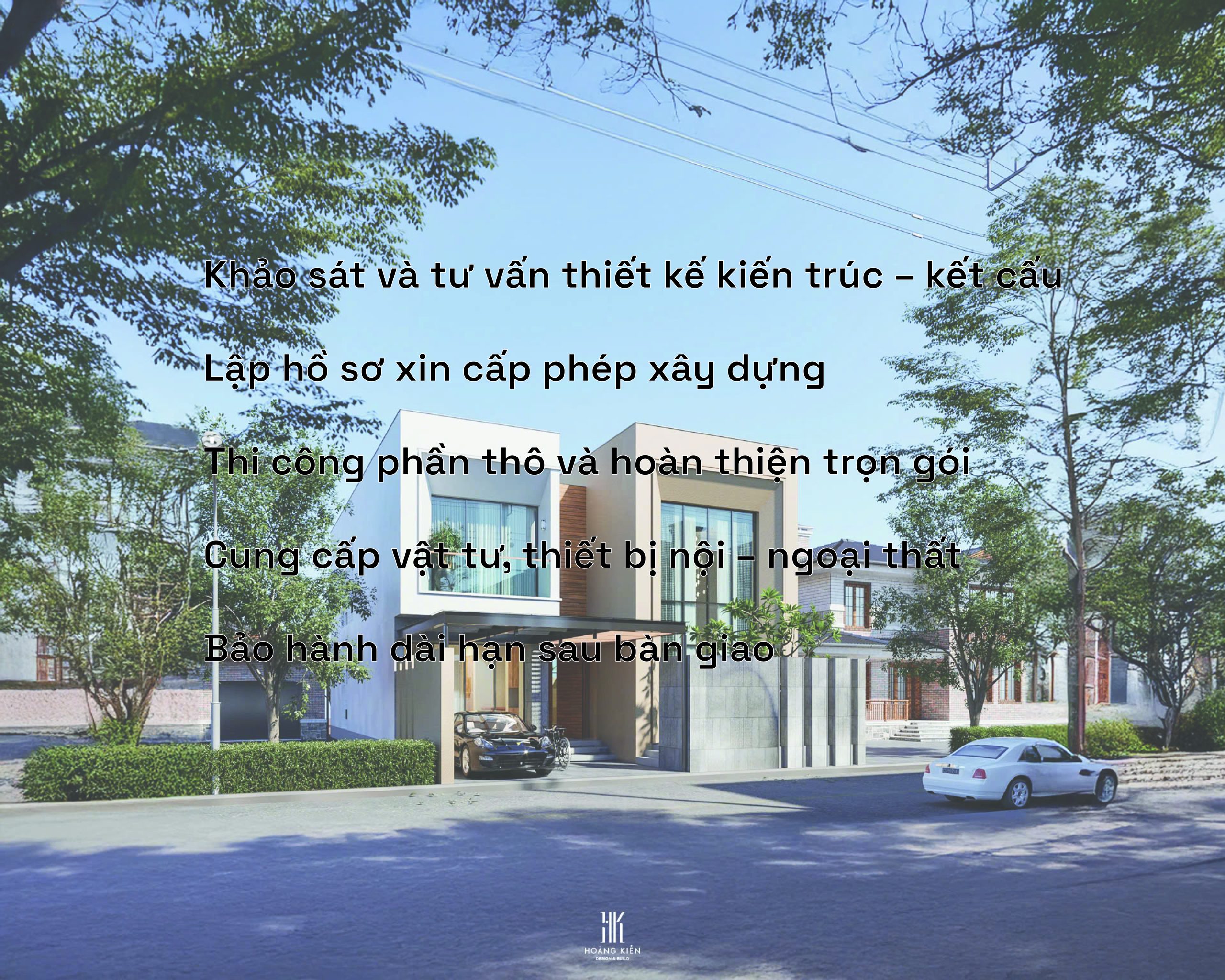 xây dựng biệt thự trọn gói