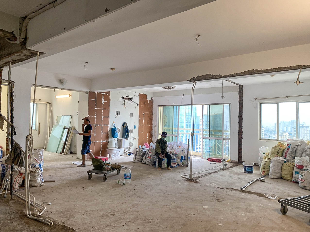 thi công công trình dân dụng