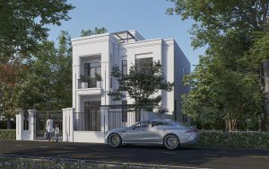 Thi công trọn gói biệt thự nghỉ dưỡng ven Hà Nội