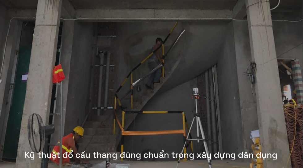 kỹ thuật đổ cầu thang