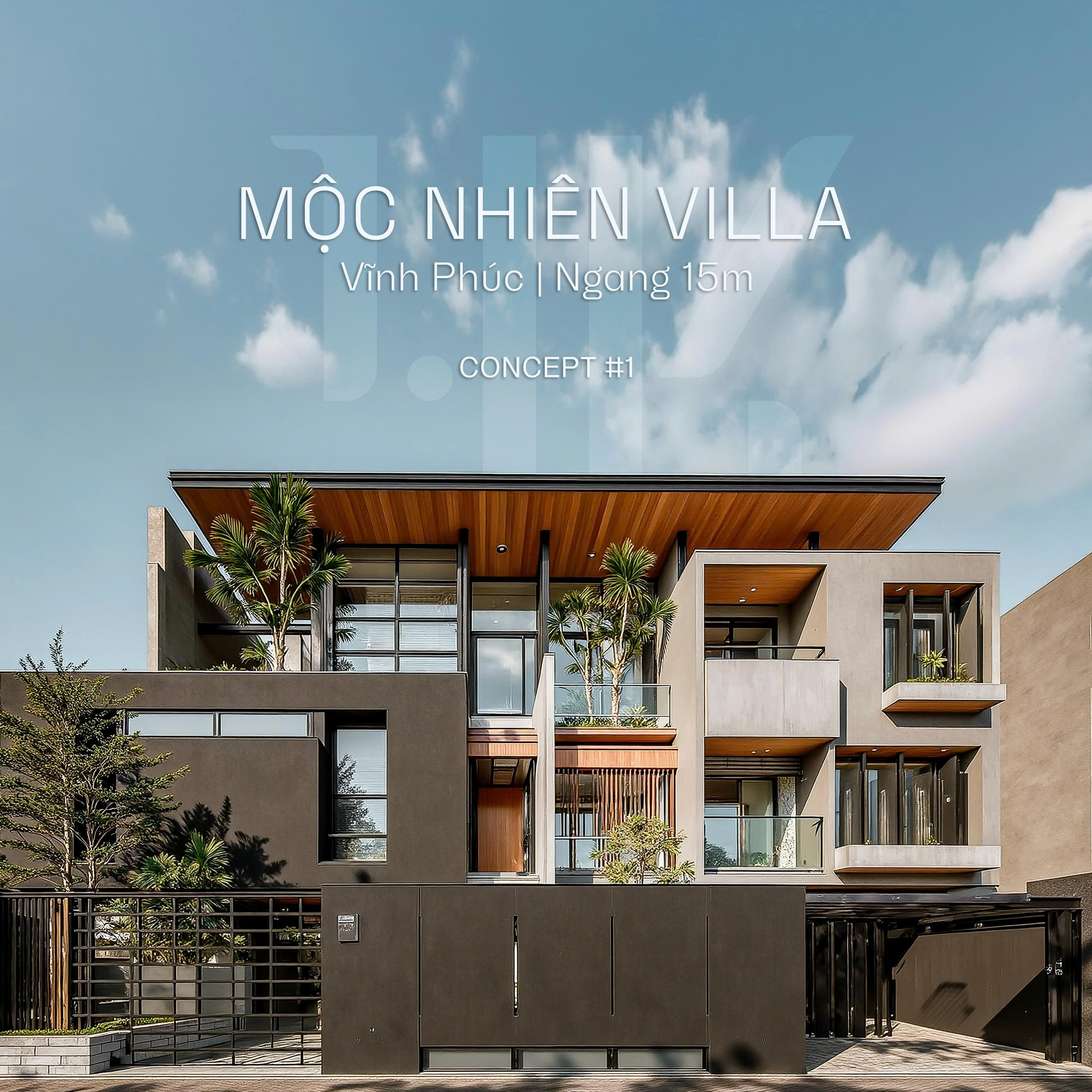 Ảnh 4 Concept Điển Hình Cho Villa Mặt Tiền 15m