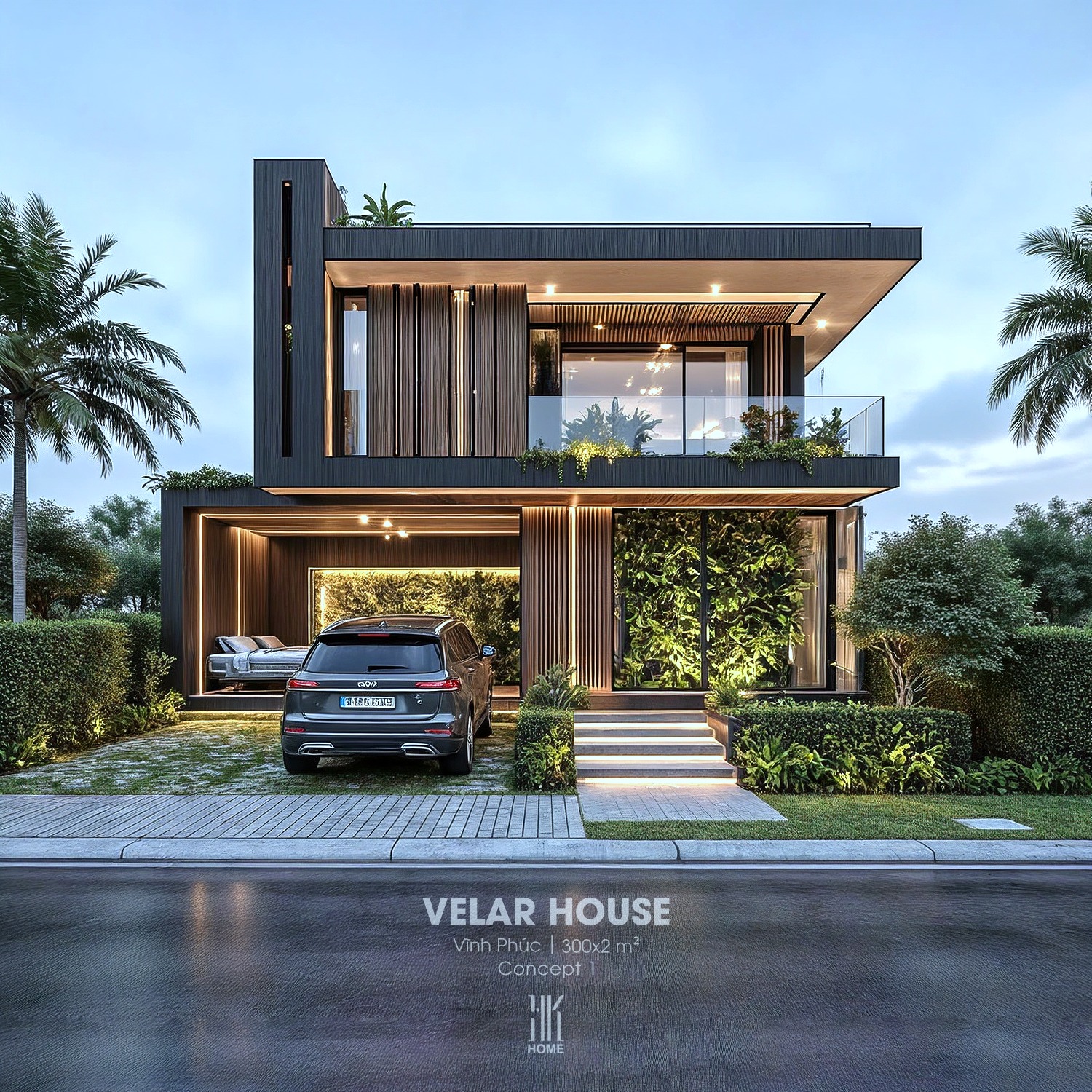 4 Concept Điển Hình Cho Villa 300m2 2 Tầng