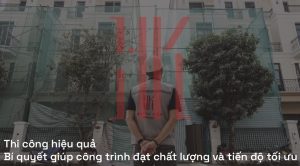 Thi công hiệu quả