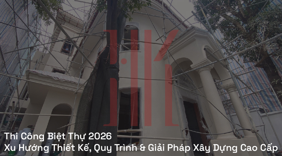 Thi công biệt thự 2026
