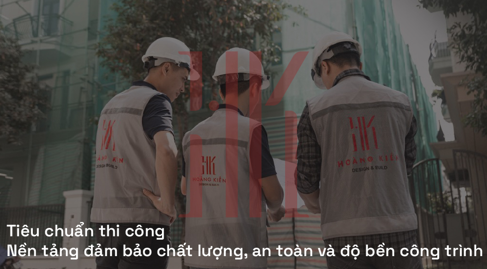 Tiêu chuẩn thi công